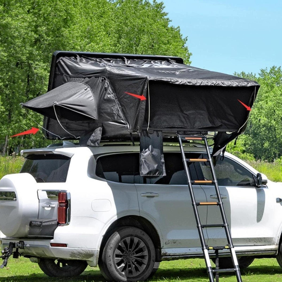 6Pcs Replacement Rooftop Tent Awning Rods Set for Camping Shelter Accessory Manufacturer code 06166086208