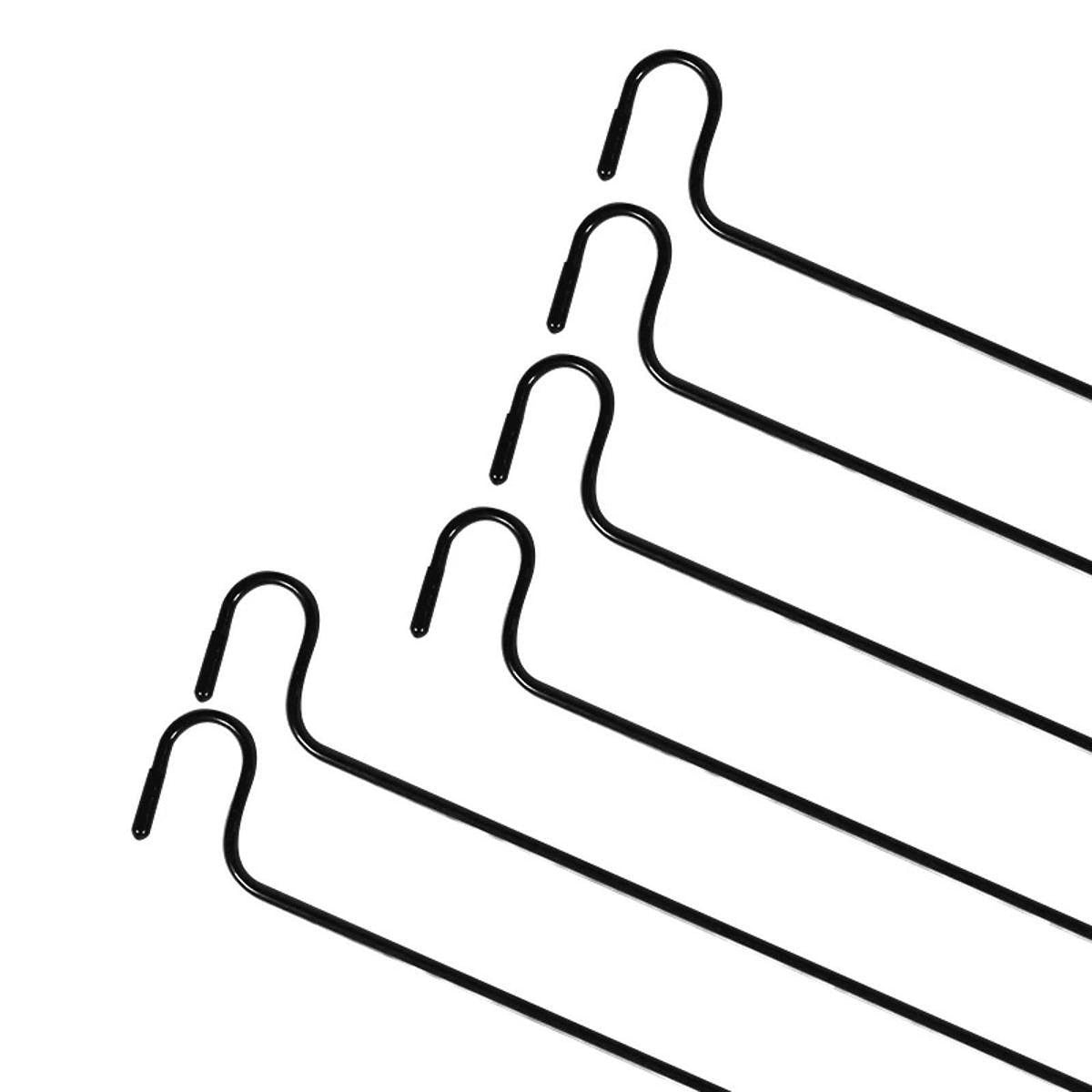 6Pcs Replacement Rooftop Tent Awning Rods Set for Camping Shelter Accessory Packaging status original