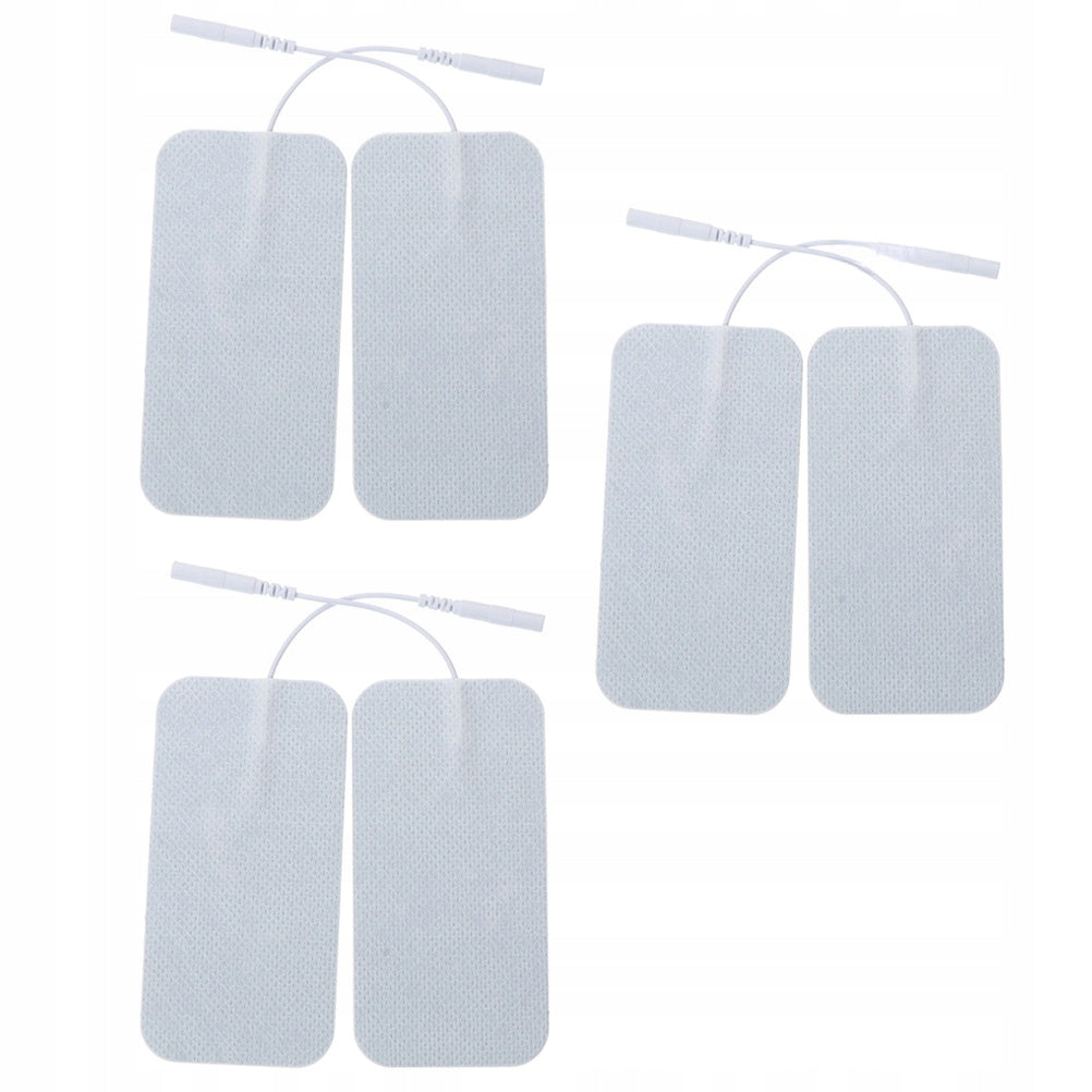 6Pcs White Gel Therapy Pads Self-Adhesive Massage Patches for Pain Relief Brand no brand