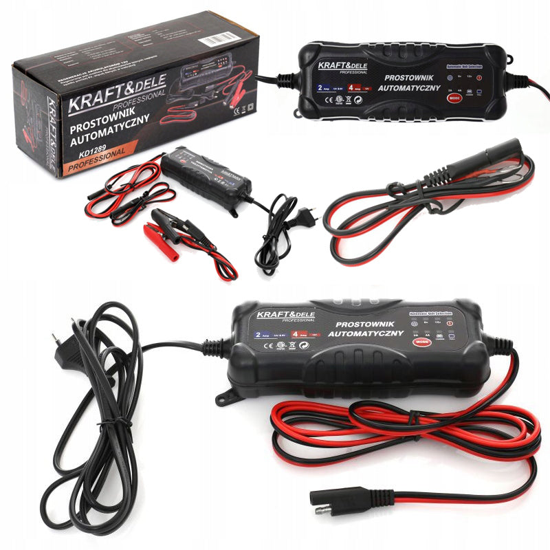 6V/12V KRAFT LCD RECHARGEABLE CAR MICROPROCESSOR RECTIFIER