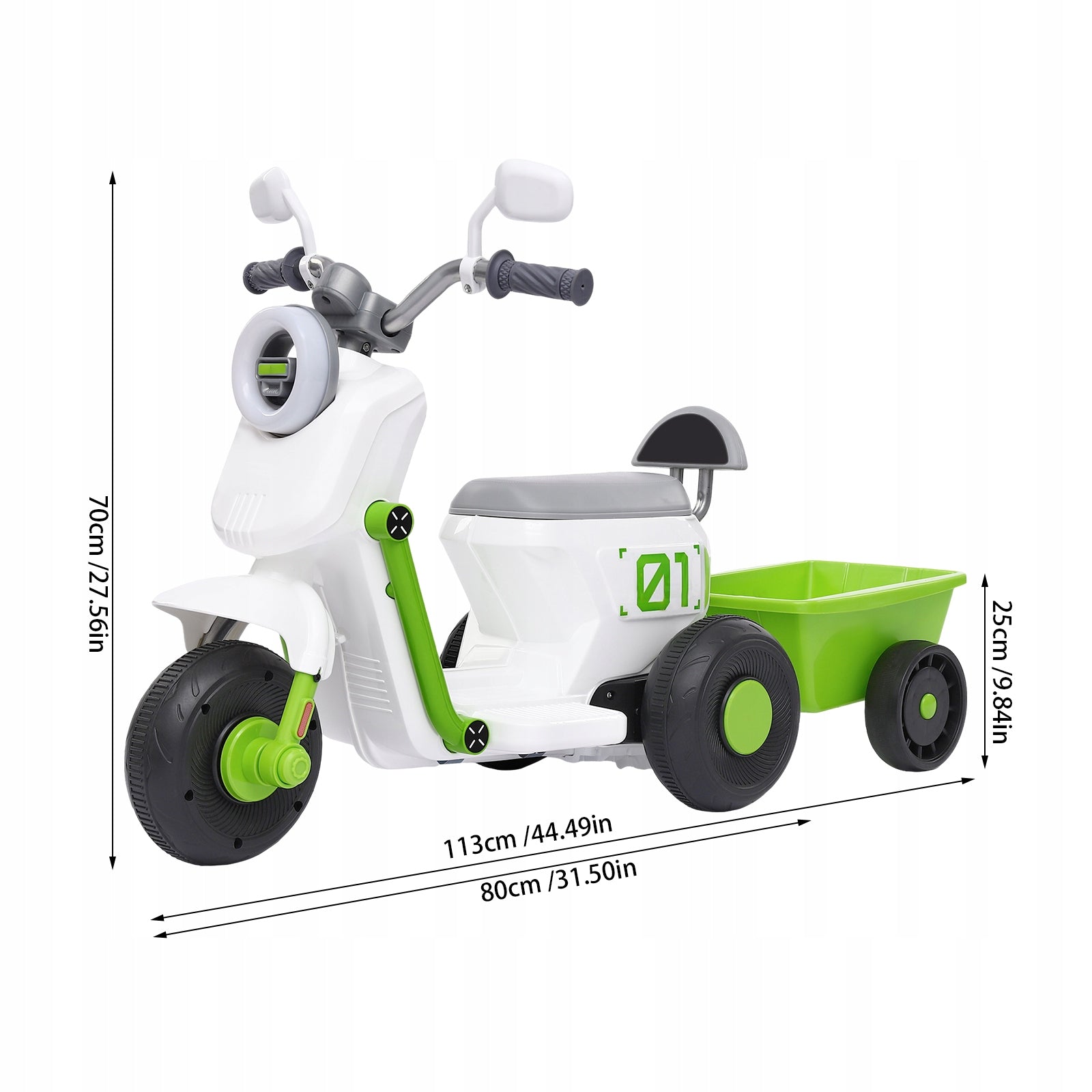 6V 4A Children's electric car with rear bucket Brand no brand