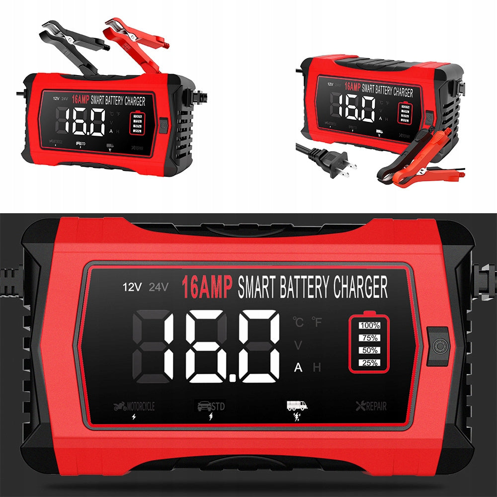 6V12V24V AUTOMATIC SMART BATTERY CHARGER RECTIFIER