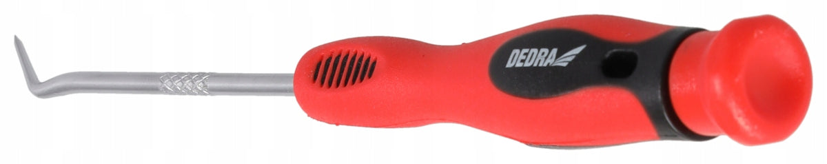 Kabliukų rinkinys DEDRA su rankena, 4 vnt., 150 mm, preciziški