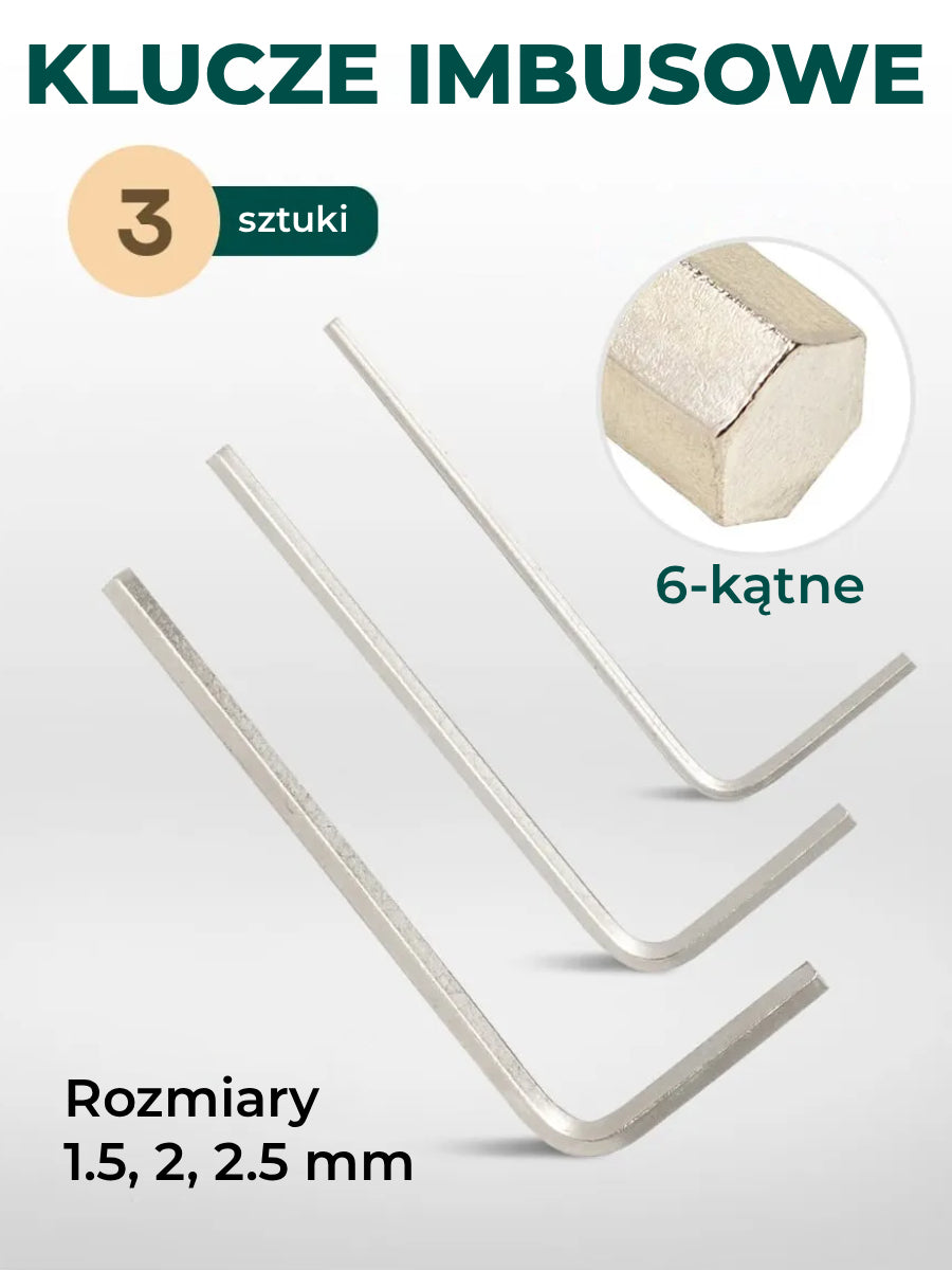 Įrankių rinkinys 1/4", 66 vnt., 6 kampų, 4–14 mm, su terkšle, Rockforce