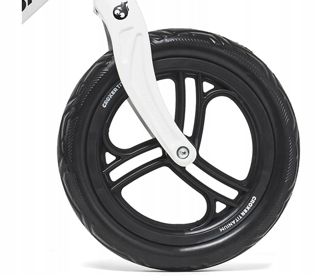 Balansinis dviratukas Croxer Titanium Pro, juodas/baltas