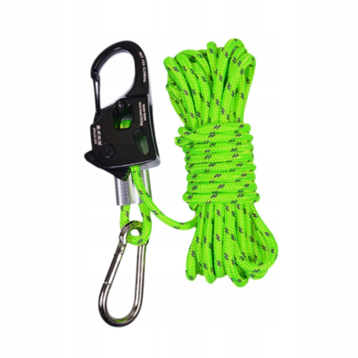 6mm Tent Guy Rope Tent Tie Downs Rope Hanger Heavy Duty Tent Cord Green Packaging status no packaging