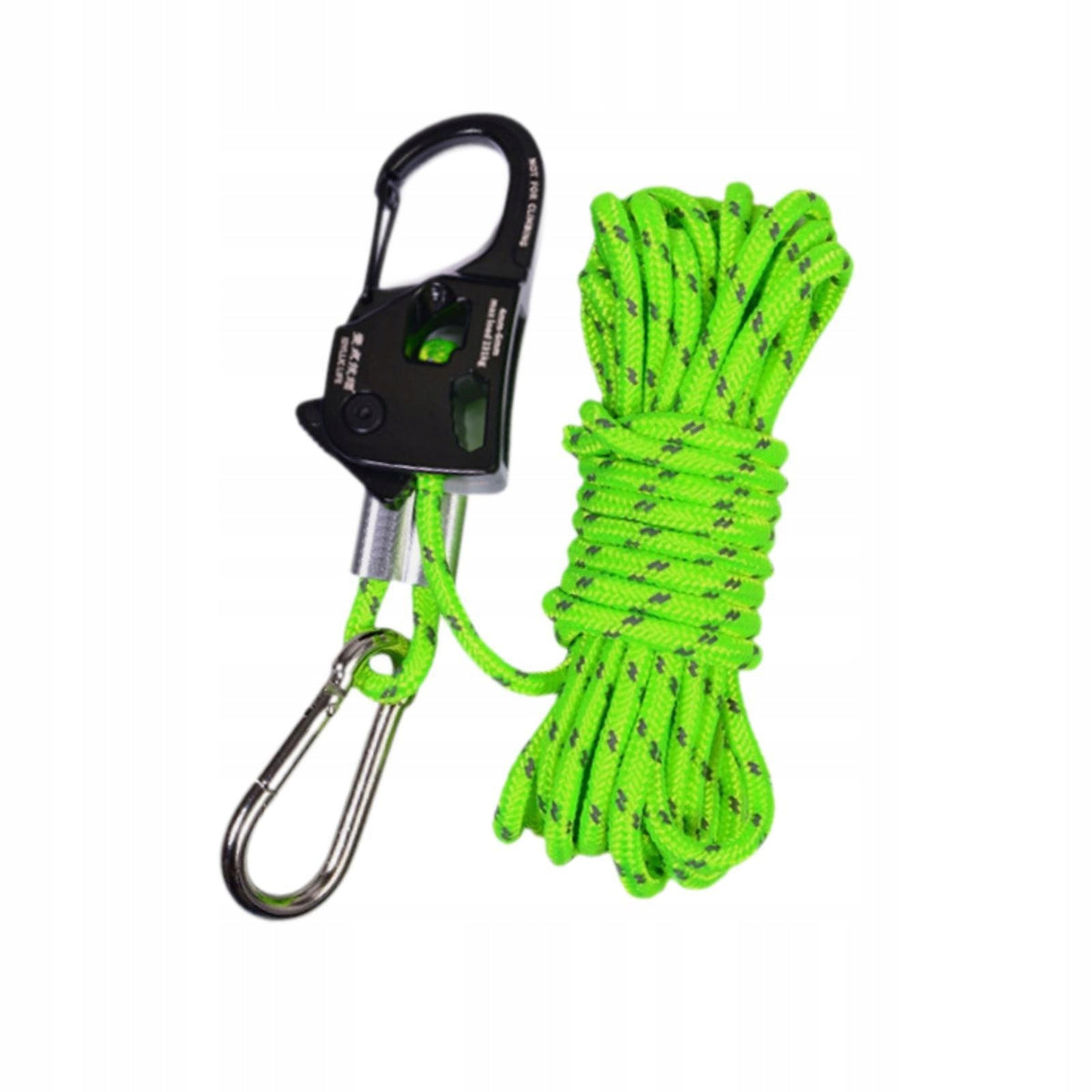 6mm Tent Guy Rope Tent Tie Downs Rope Hanger Heavy Duty Tent Cord Green