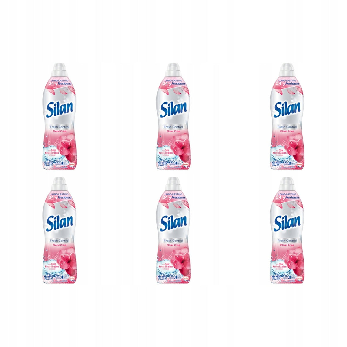 6x 770ml Silan Fresh Control Floral Crisp