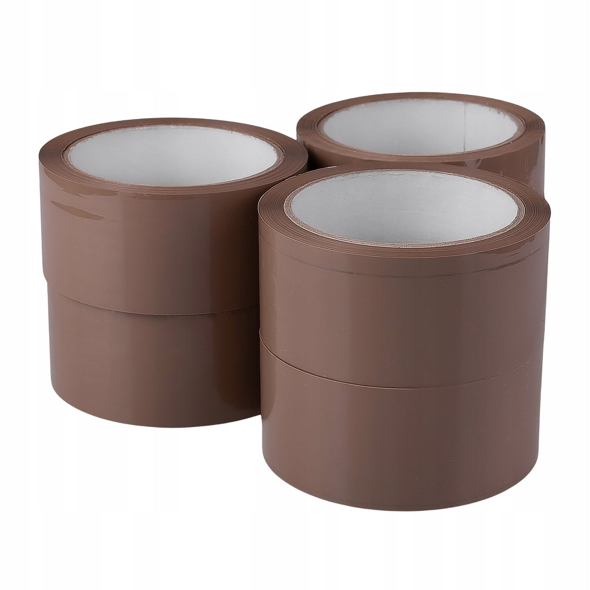 6x Adhesive packing tape 48 mm 120 m Hotmelt