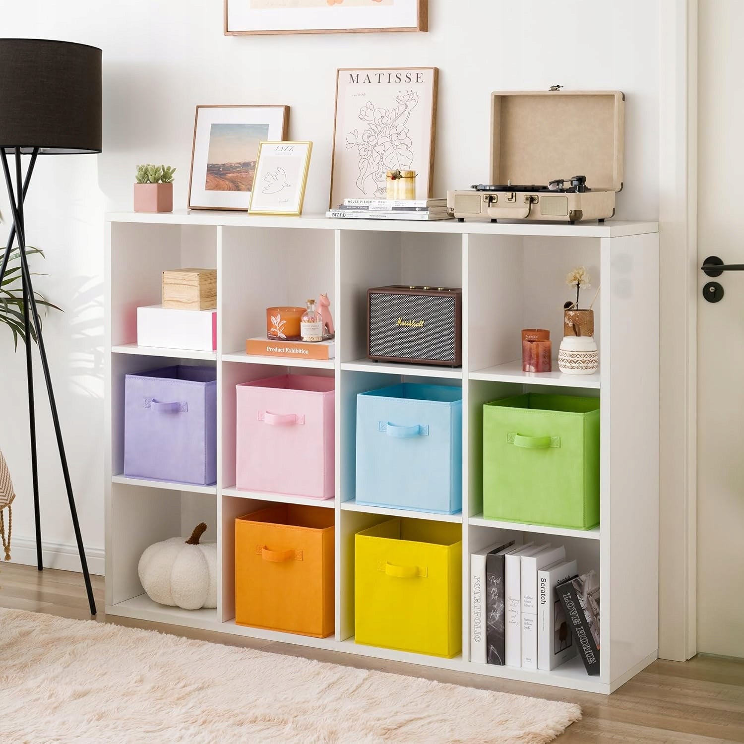 6x CHILDREN'S TOY BOXES 27x27 CM FOLDING ORGANIZERS LARGE Manufacturer code PUDEŁKA NA ZABAWKI DZIECIĘCE