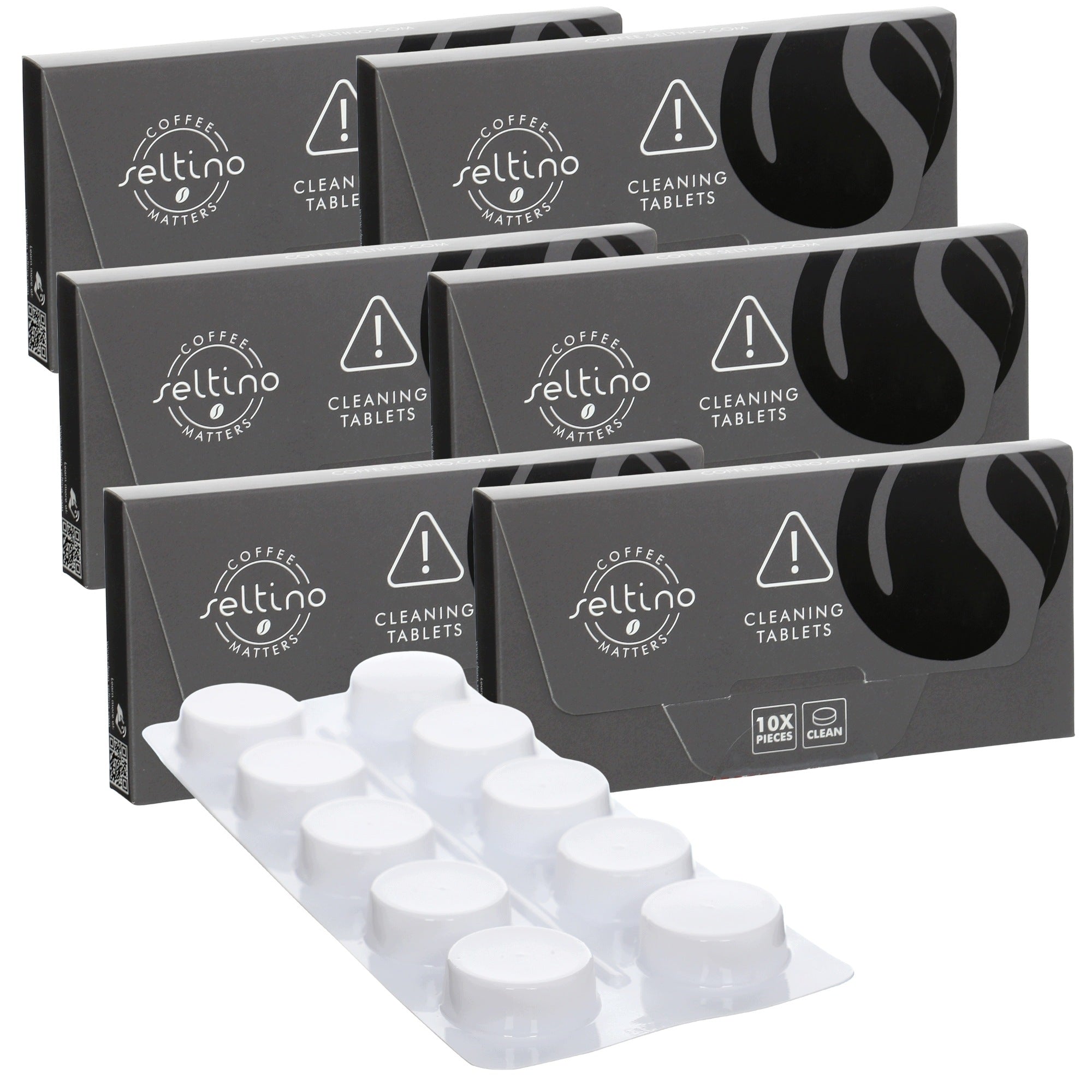 6x DEGREASING CLEANING TABLETS FOR UNIVERSAL COFFEE MAKER