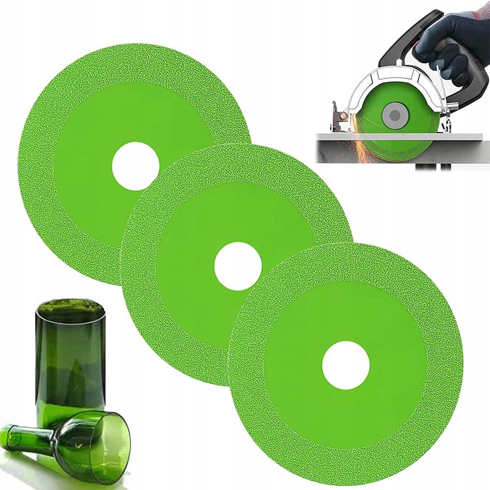 6x DIAMOND BLADE FOR GRINDING GLASS TILE CERAMIC STONEWARE 125MM Packaging status original