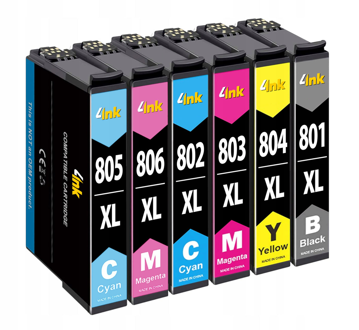 6x EPSON P50 R360 PX650 PX720WD PX700W PX710W PX810FW PRINTER INK