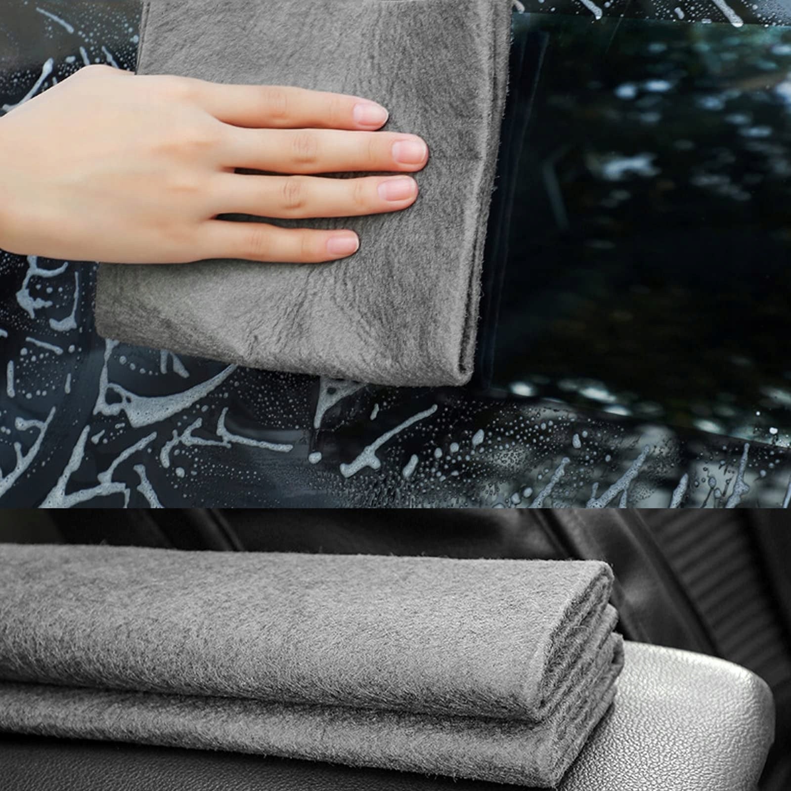 6x MAGIC CLOTH thickened absorbent larger 30x40 6pcs Customs tariff code 63071010