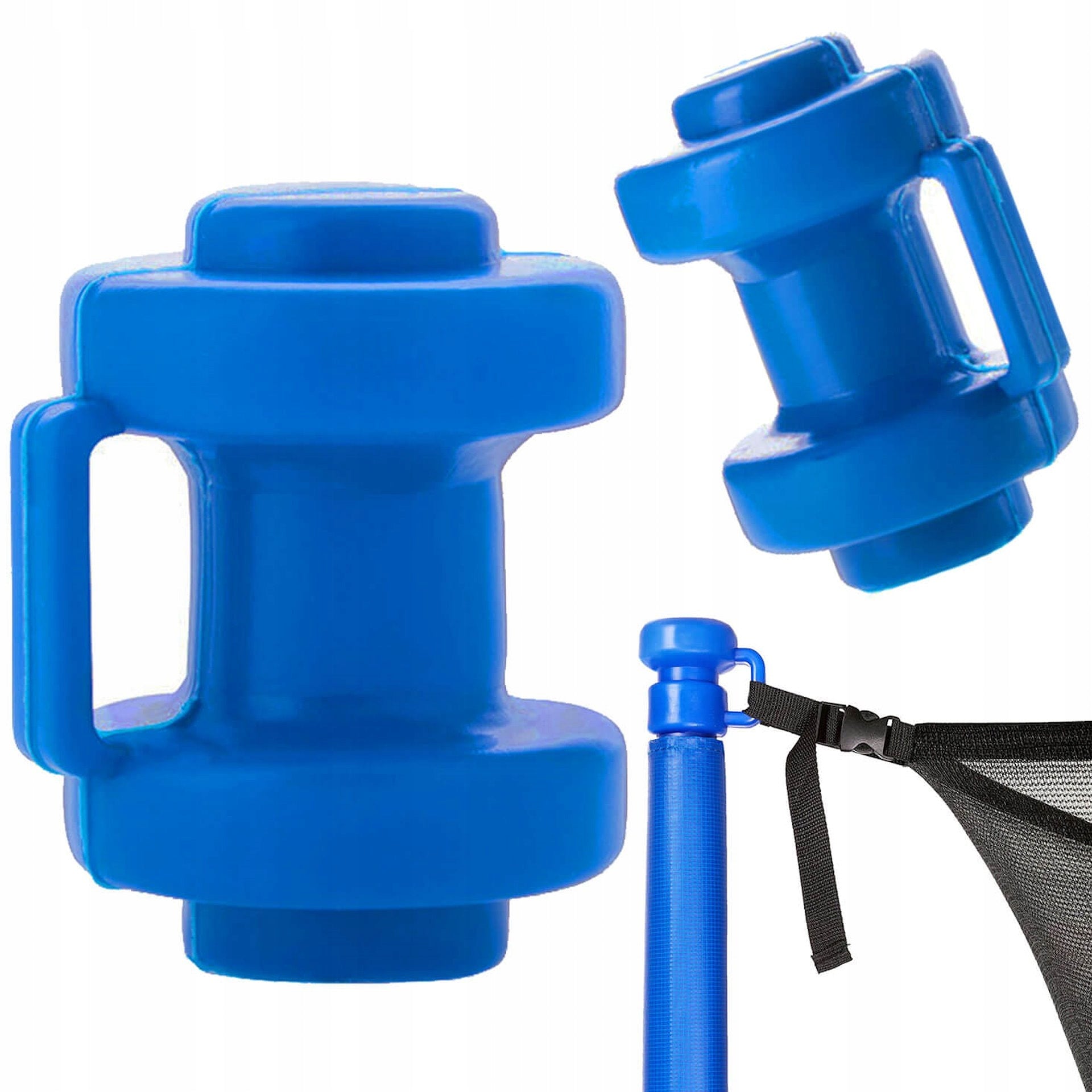 6x MUSHROOM TRAMPOLINE ATTACHMENTS TO POST INNER MESH CAP Brand Springos