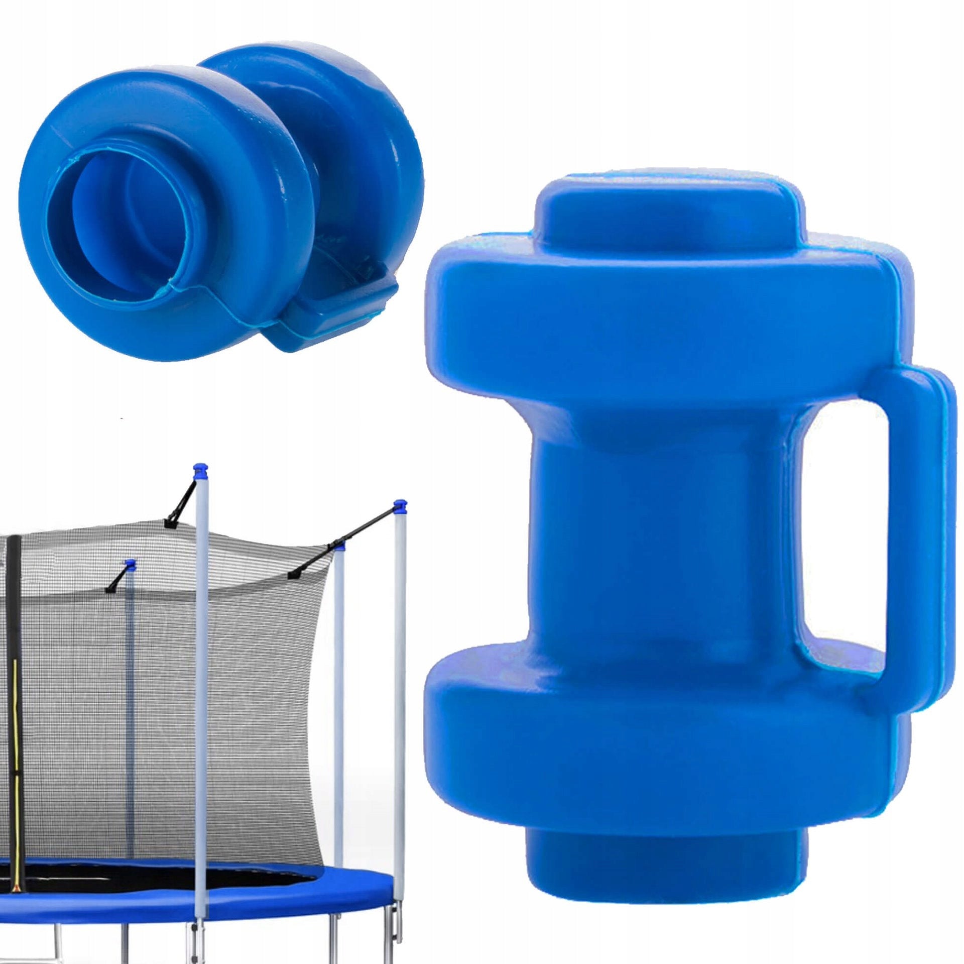 6x MUSHROOM TRAMPOLINE ATTACHMENTS TO POST INNER MESH CAP Character/Title none