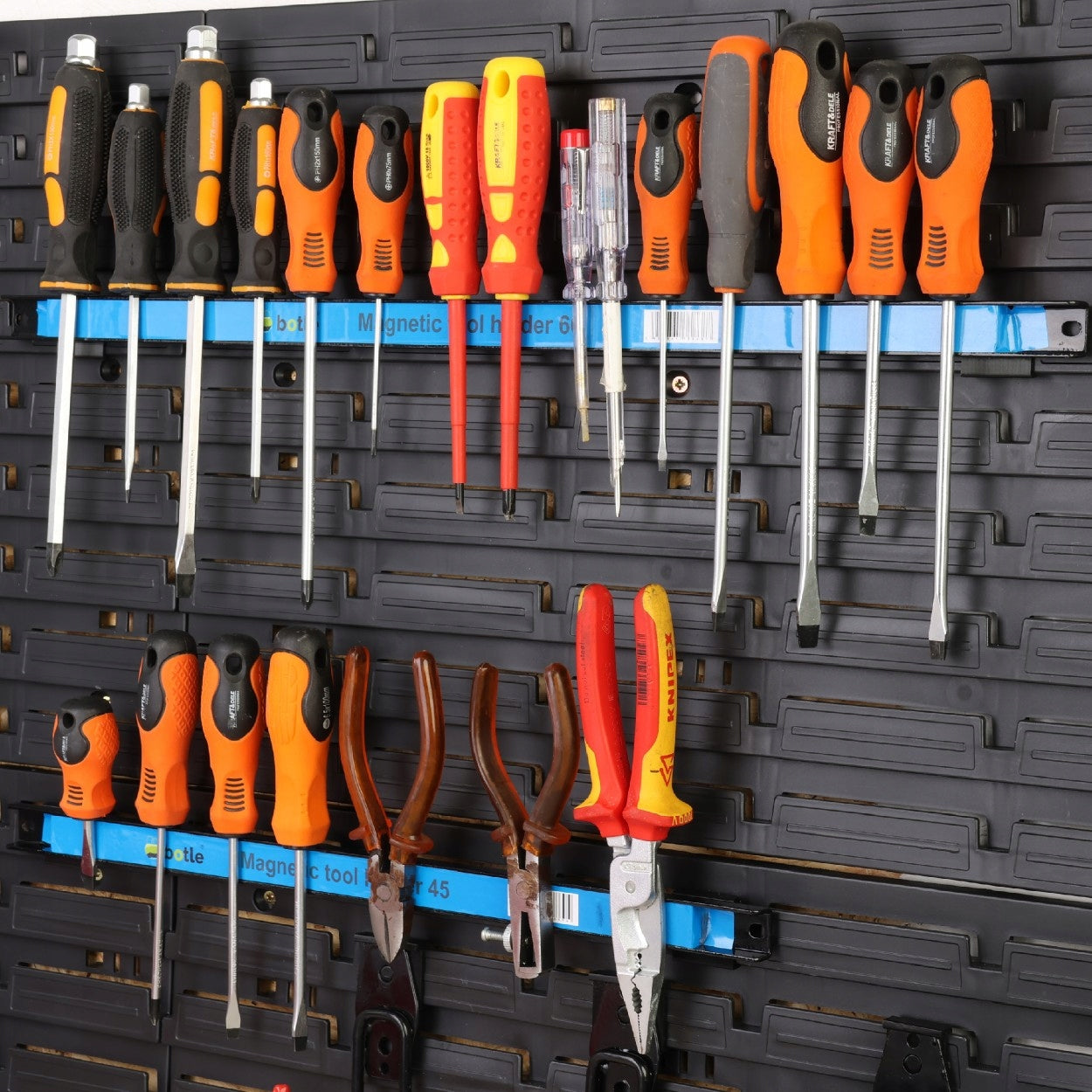 6x Magnetic strip for tools for workshop board botle 45cm handle Manufacturer code 5904865740468