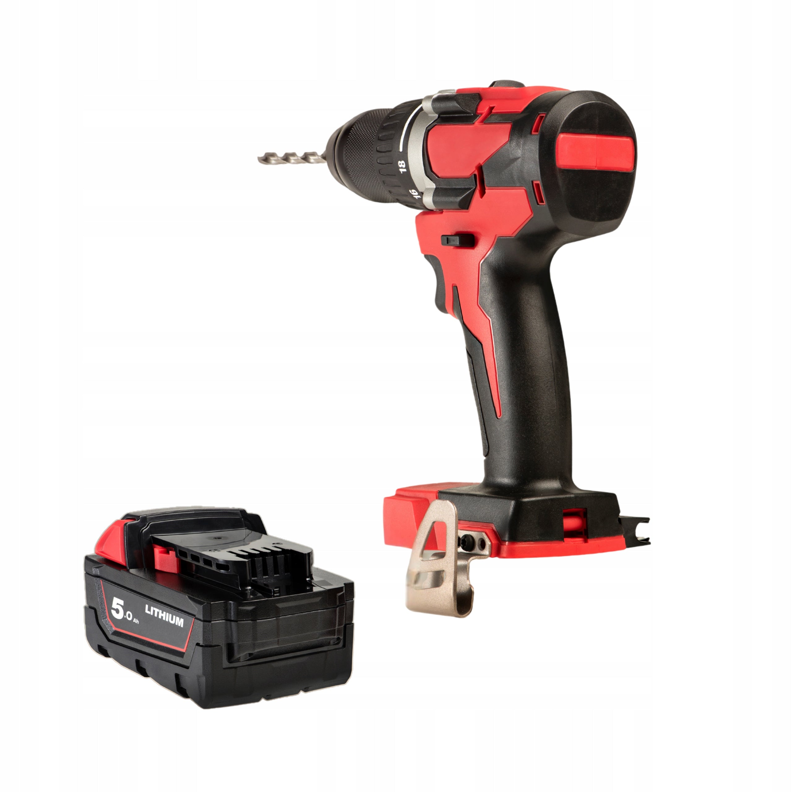 6x Milwaukee M18 Click Battery Holder Wall Hanger Kit Brand V VERTIGE