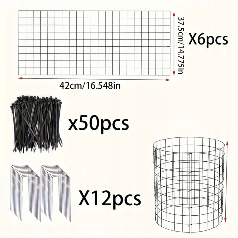 6x Plant Protection Against Animals, Plant Protective Cage for Flowers Manufacturer no brand