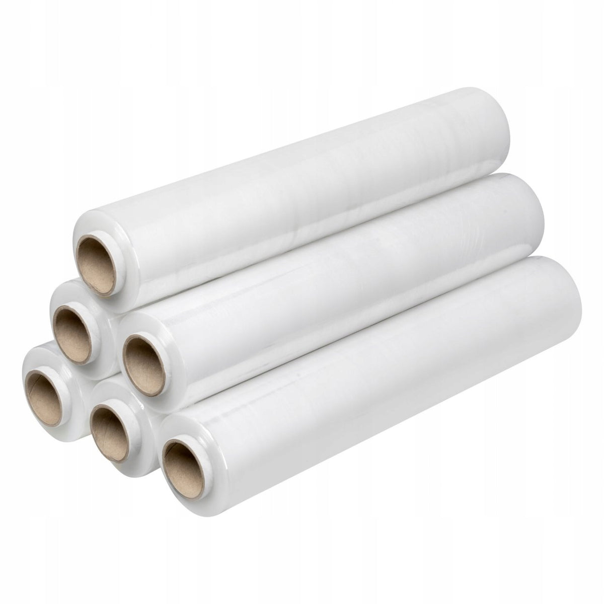 6x STRETCH FILM COLORLESS STRECH TRANSPARENT 17mic STRETCH FOR WRAPPING 275m
