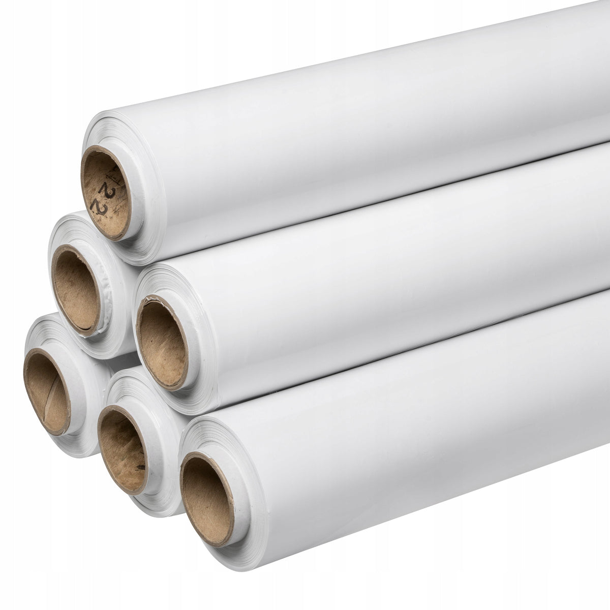 6x STRETCH FILM STRETCH WHITE MILKY STRONG OPAQUE ROLL XXL SET Manufacturer code FSRK000662
