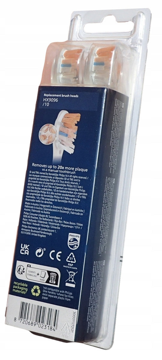 6x Tips Tip for Brush Philips HX9096/10 Premium A3 All-in-One EAN (GTIN) 8720689023184