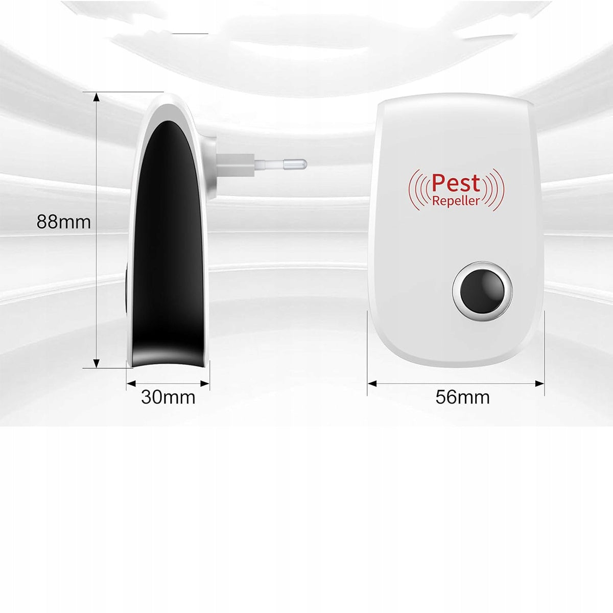 6x Ultrasonic Deterrent Rodent Mice Rat Insect Mounds For Nest Packaging status original