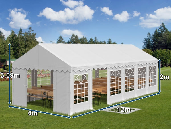 6x12 Party Garden Tent HOME - VARIOUS COLORS Packaging status original