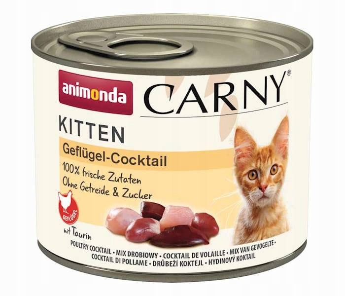 6x200g ANIMONDA CARNY Kitten Wet Food for Kittens Mix of Flavors EAN (GTIN) 606707996242