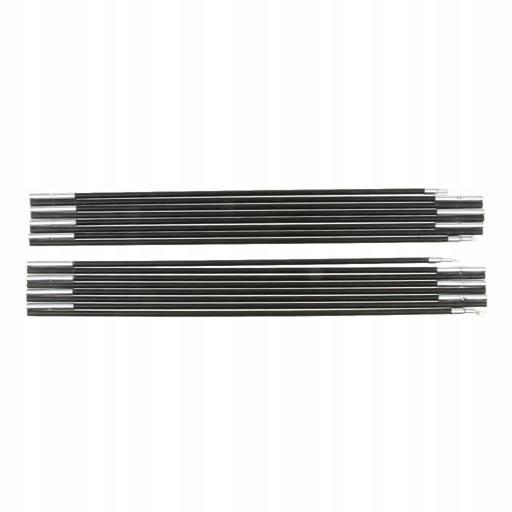 7.0/8.0mm Diameter Fiberglass Tent Pole Replacement 2 Poles 8 Section Each Packaging status original