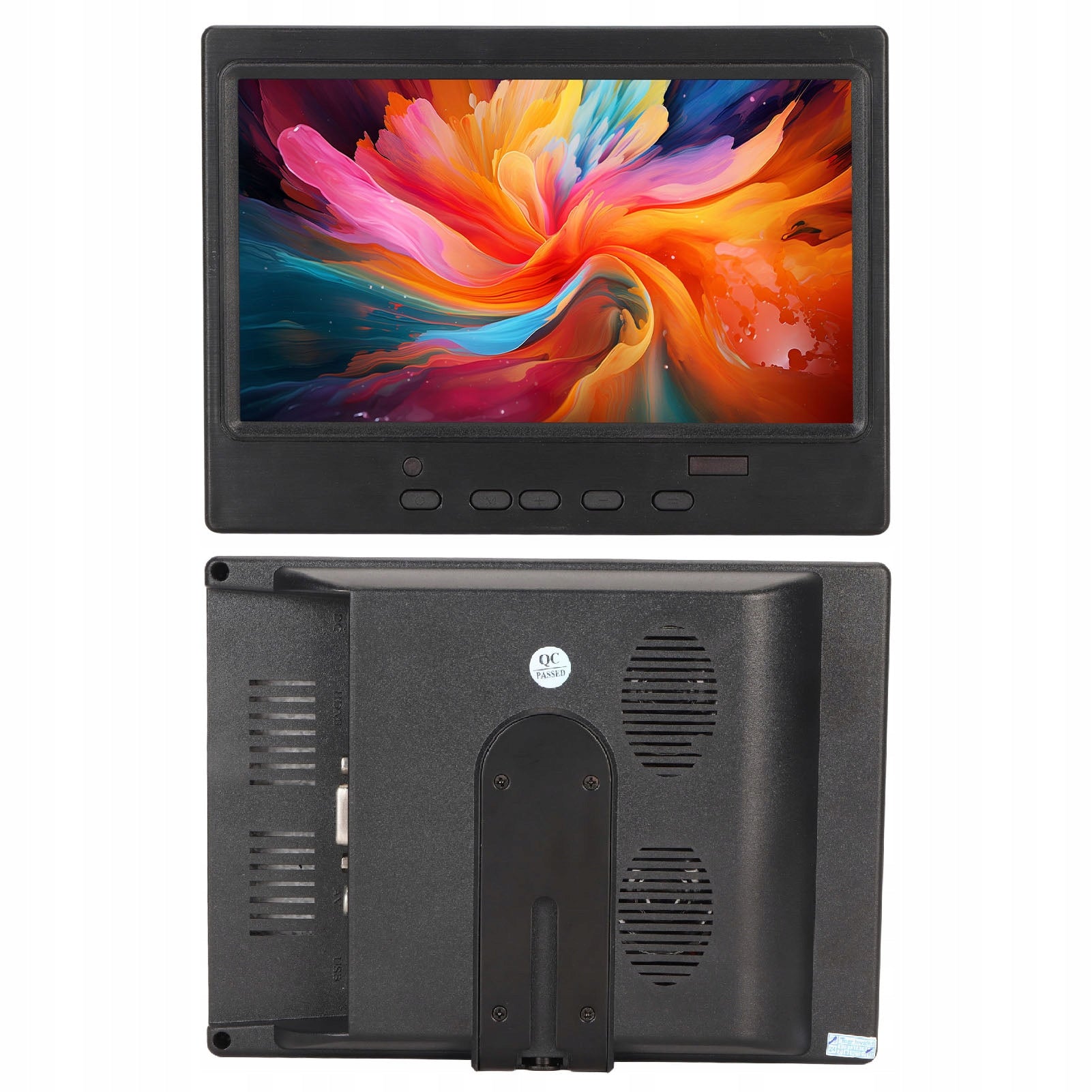 7" 1024X600 PORTABLE MONITOR WITH HDMI VGA SUPPORT Packaging status original