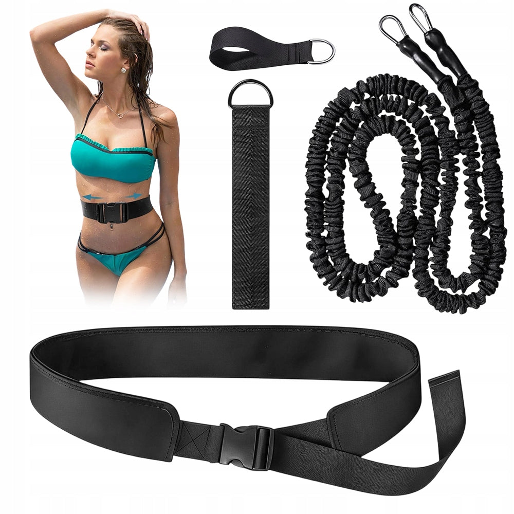 7,5m swimming belt for all swimming styles with adjustable strap