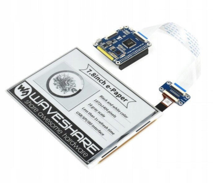 7.8inch e-Paper HAT - module with e-Paper display 7,8" 1872x1404