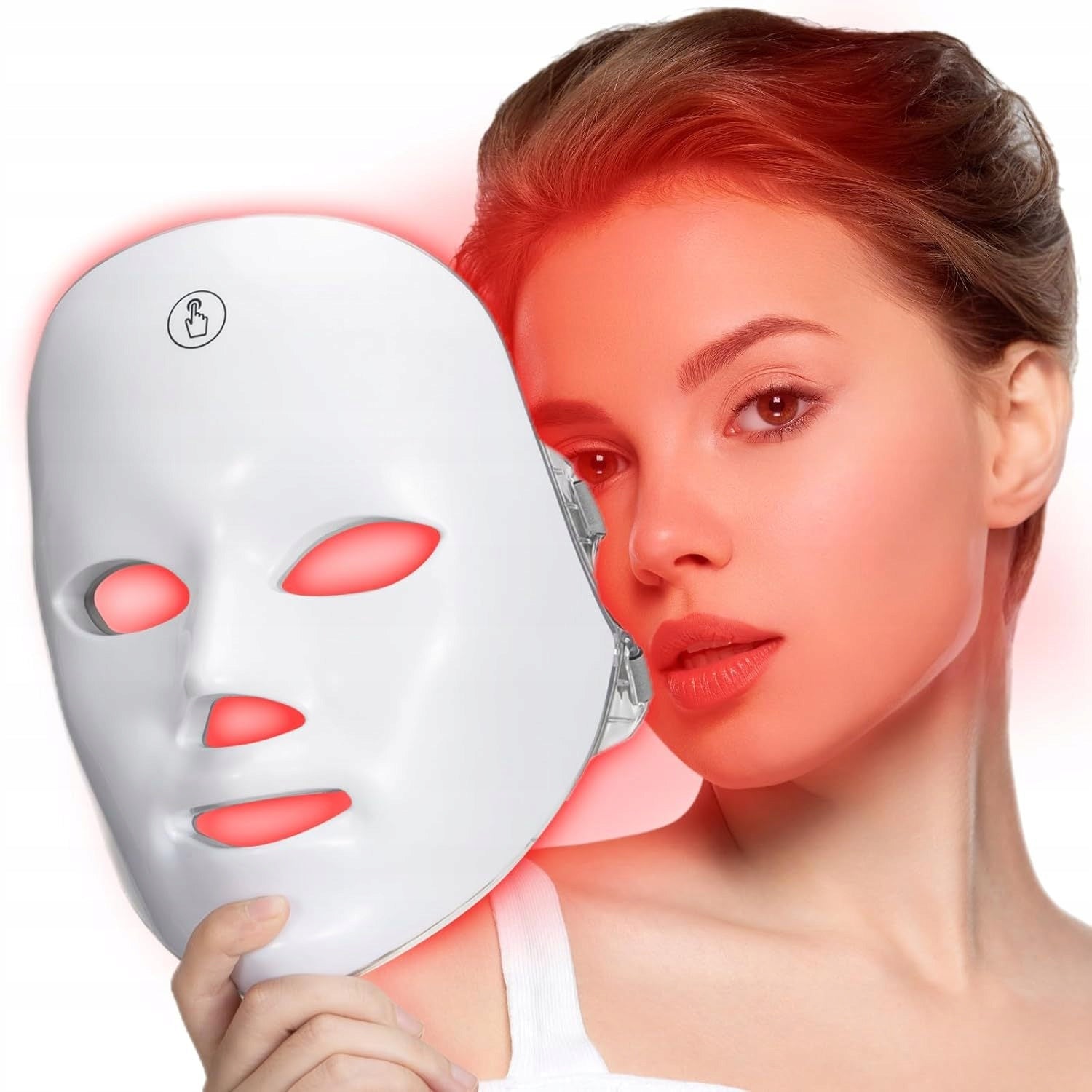 7-Color LED Facial Mask, Photon Therapy, Wireless