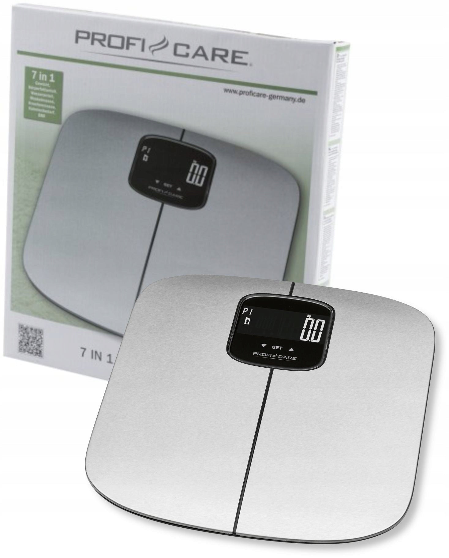 7 IN 1 STAINLESS STEEL SCALE PROFICARE PC-PW FA