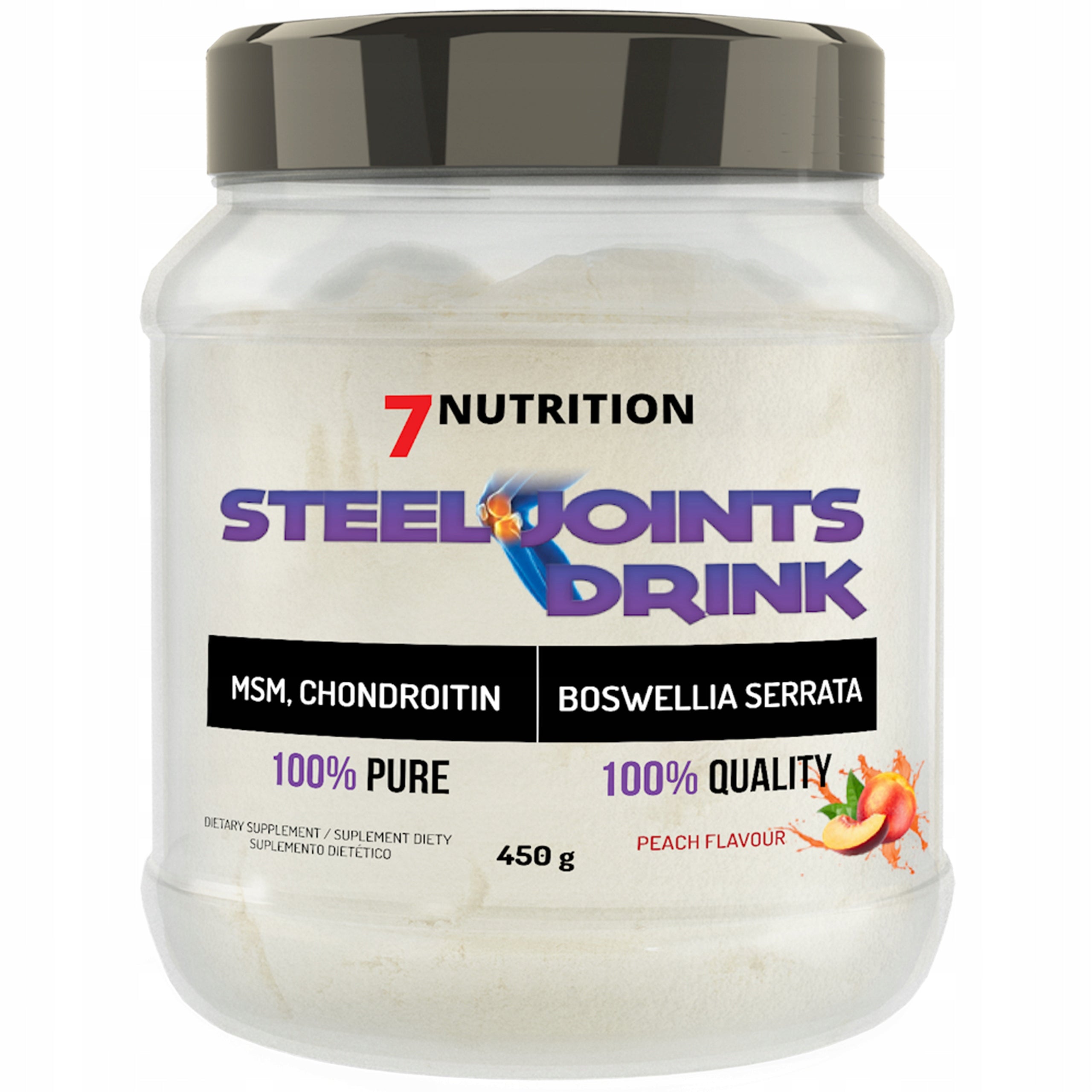 7 NUTRITION STEEL JOINTS DRINK 450g Peach Brand 7Nutrition