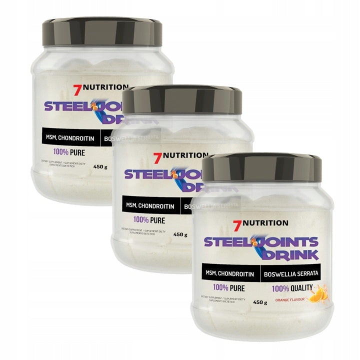 7 Nutrition Steel Joints Drink 450g orange BONE JOINTS CARTILAGE Manufacturer code 5903111089207