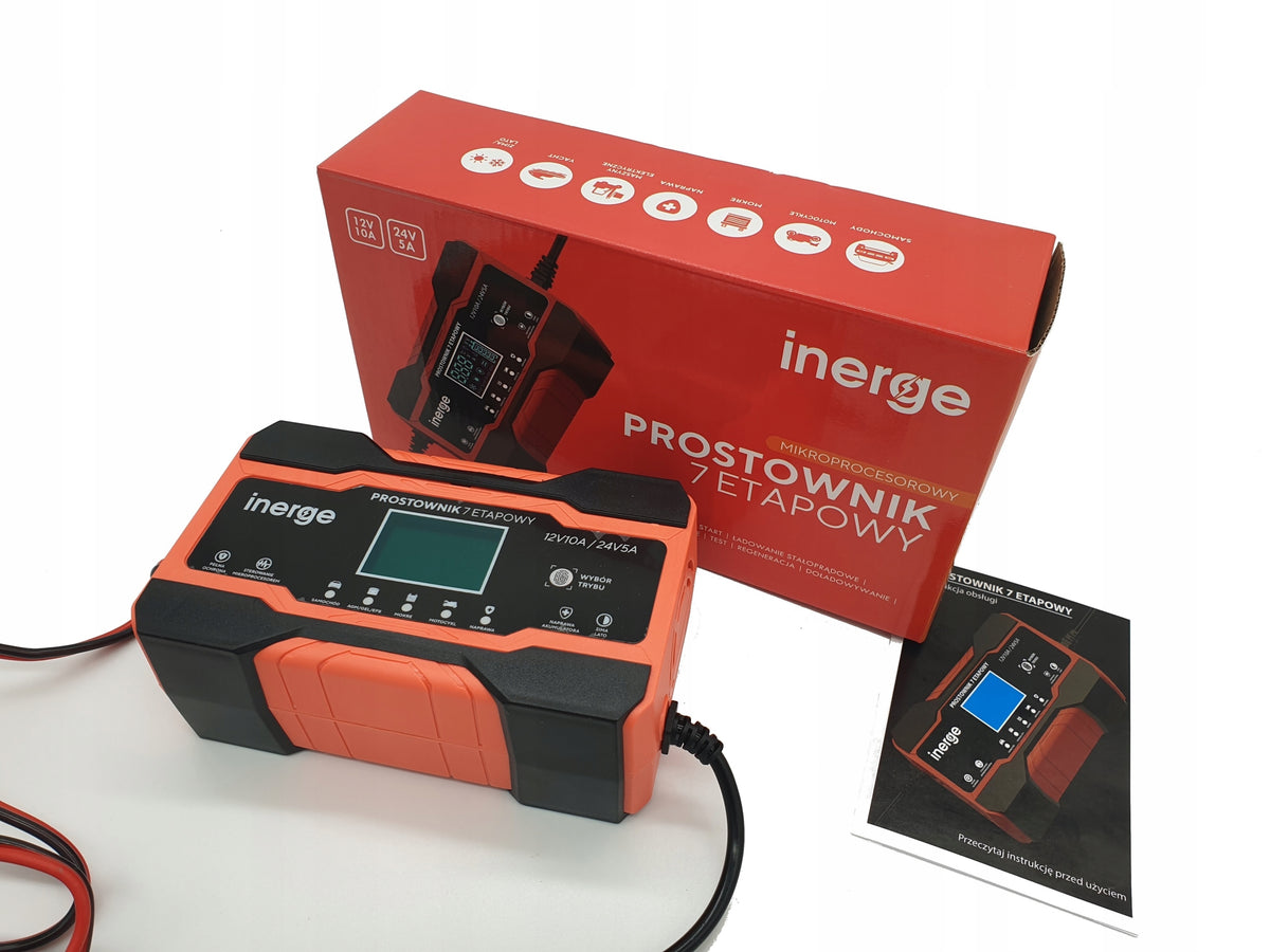 7 Stage Rectifier Charge 12V and 24V Battery, Battery Regeneration