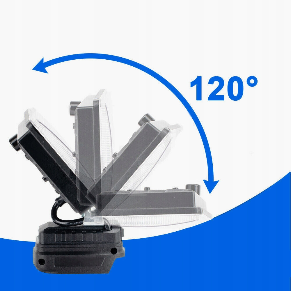 7 Zoll HALOGEN LED WORK LAMP FOR MAKITA LITHIUM BATTERY myth 2USB Manufacturer code 678324234