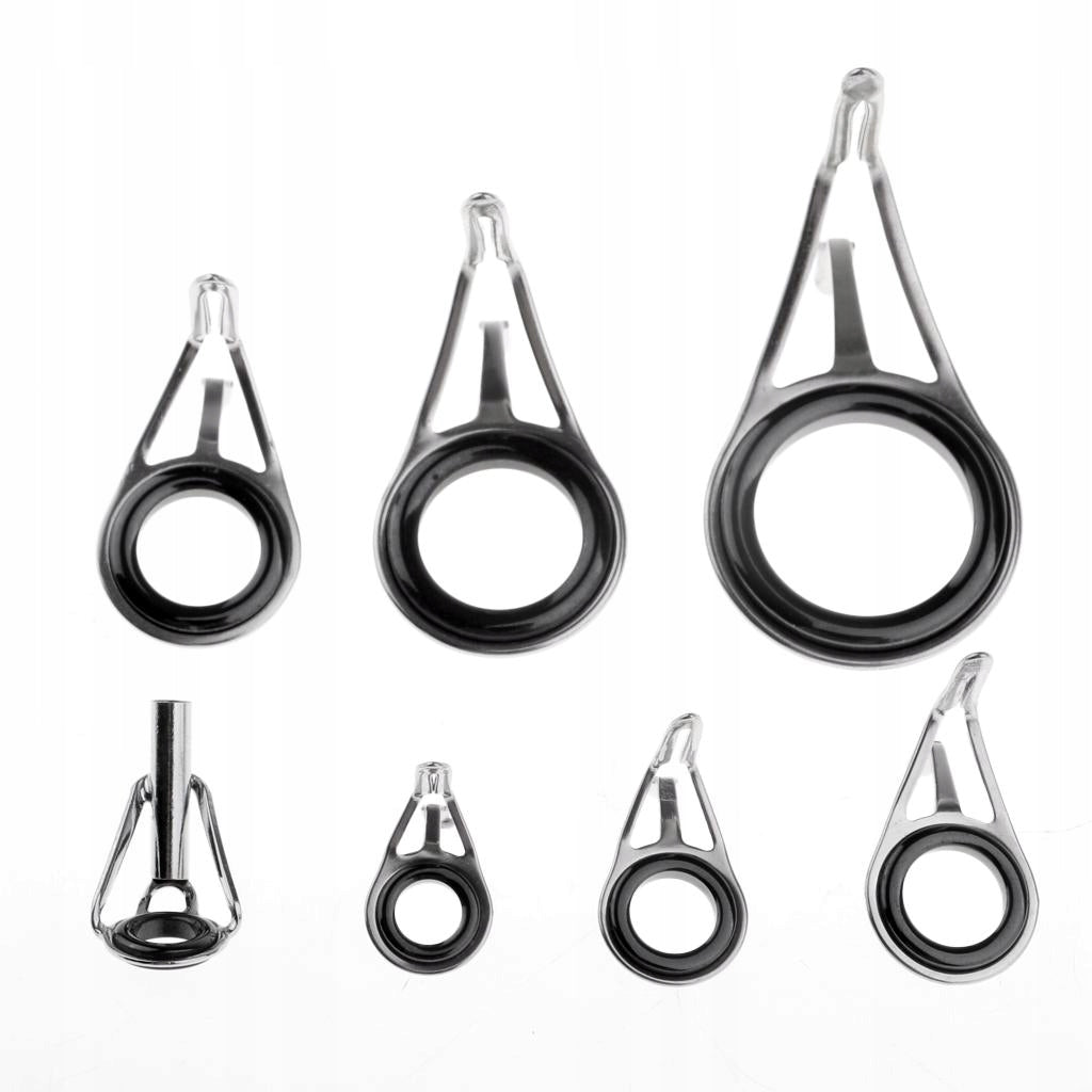 7 piece fishing rod guide fishing rod stainless Brand no brand