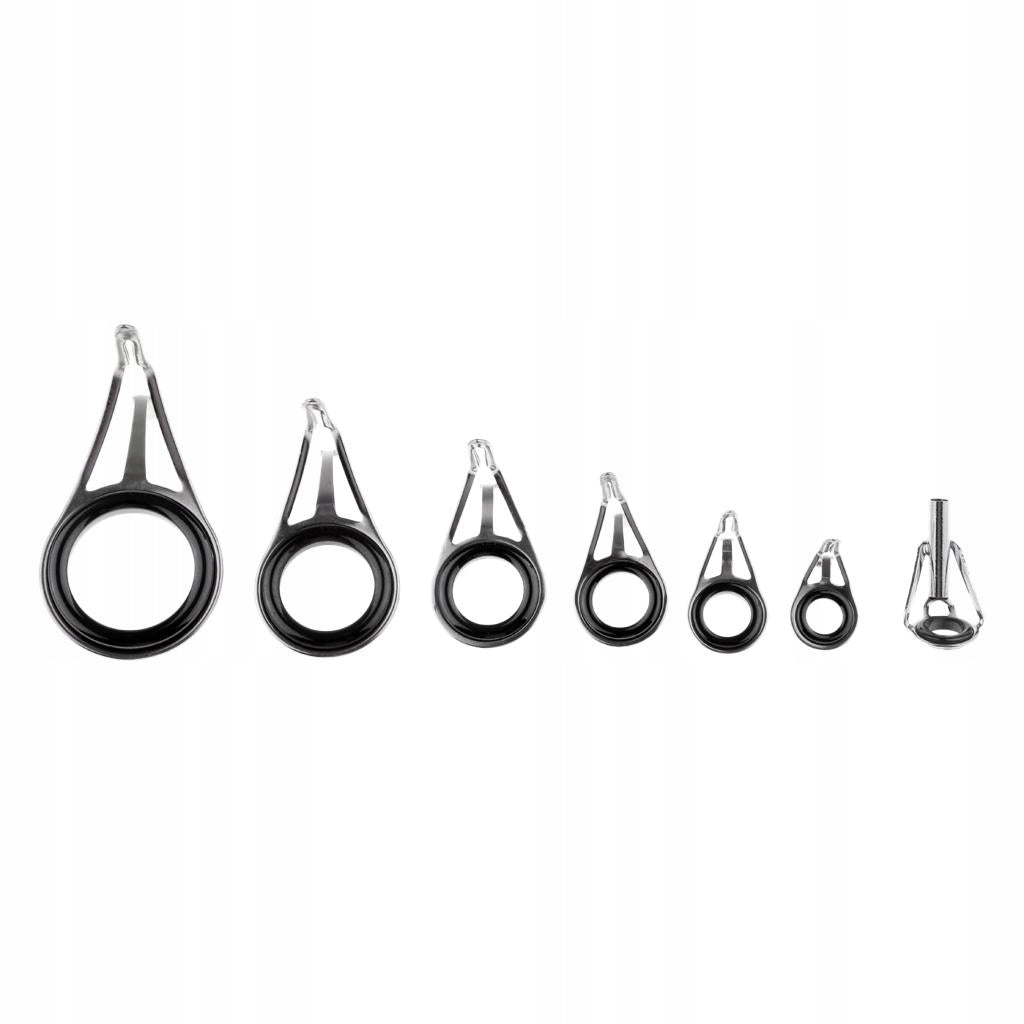 7 piece fishing rod guide fishing rod stainless Manufacturer code gazechimp-65015337