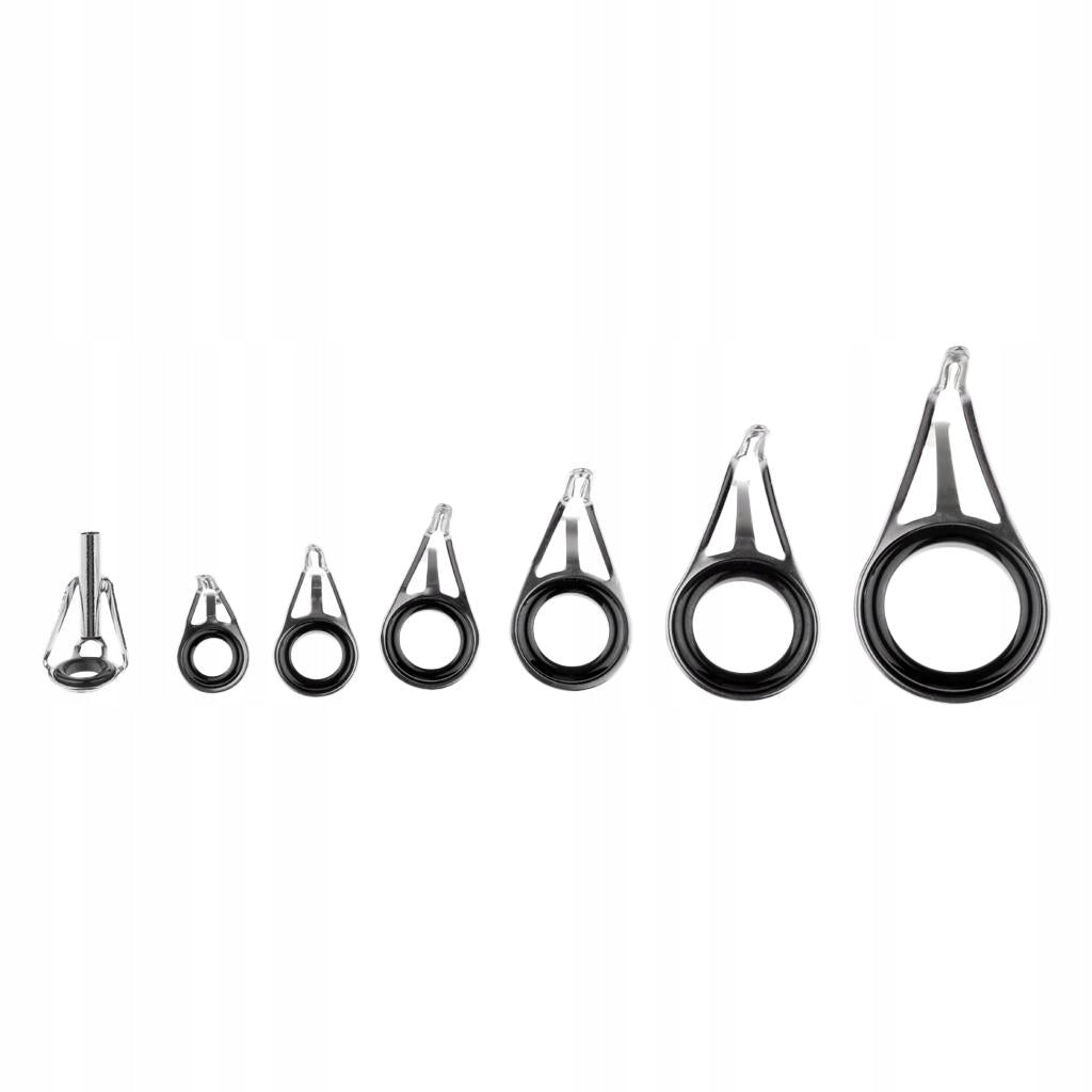7 piece fishing rod guide fishing rod stainless Model Pierścień żyłki wędkarskiej