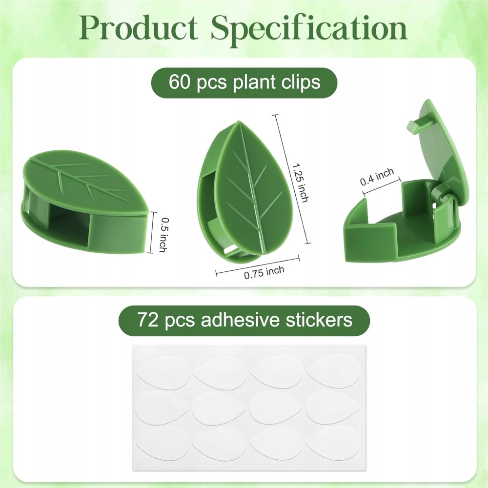 70 Pcs Plant Climbing Wall Fixture Clips, for Fixing Cable and Plant Vine EAN (GTIN) 9331727738619