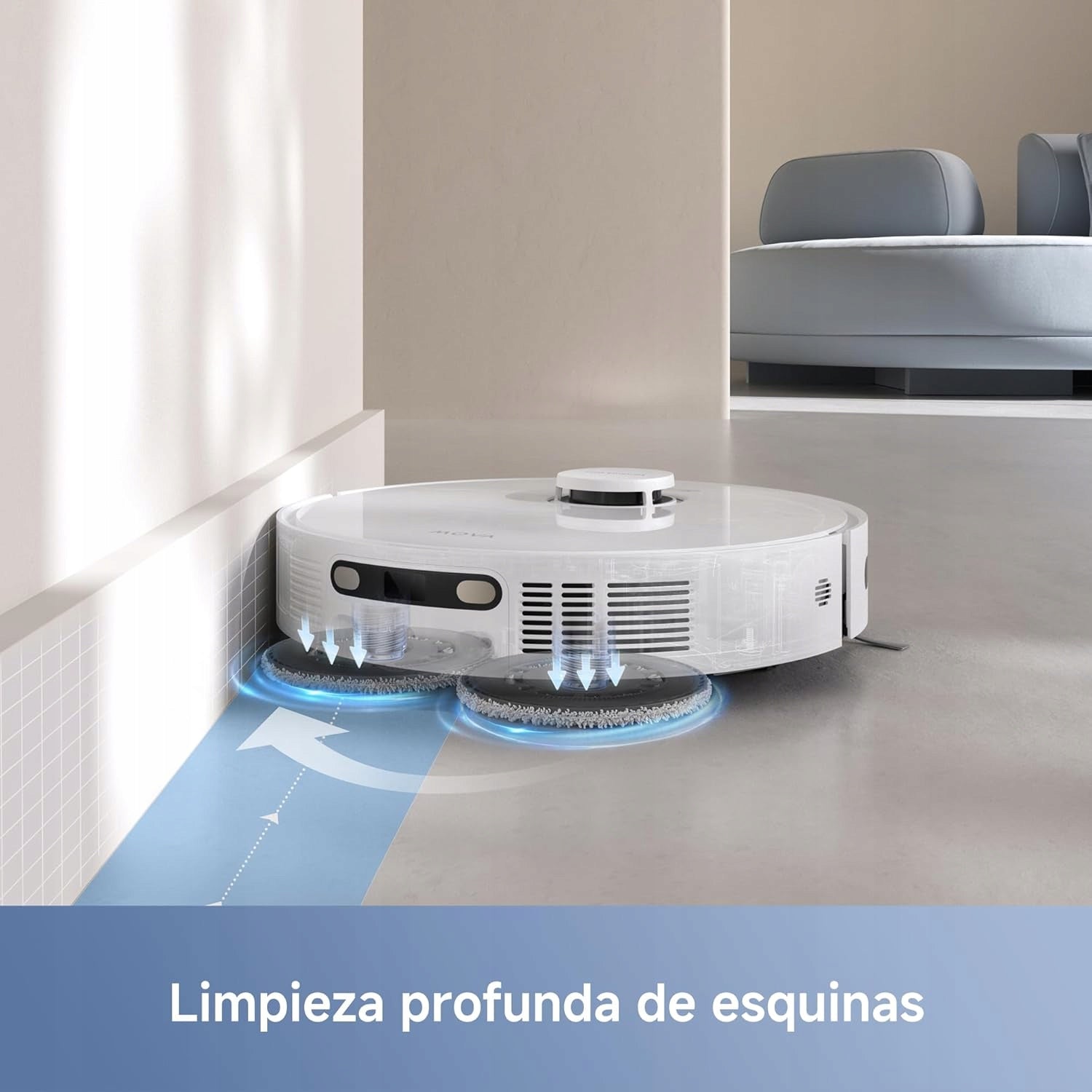 7000PA 260MIN ROBOT VACUUM CLEANER WITH MOP EMPTYING AND CARPET DETECTION Manufacturer code 5906663188022