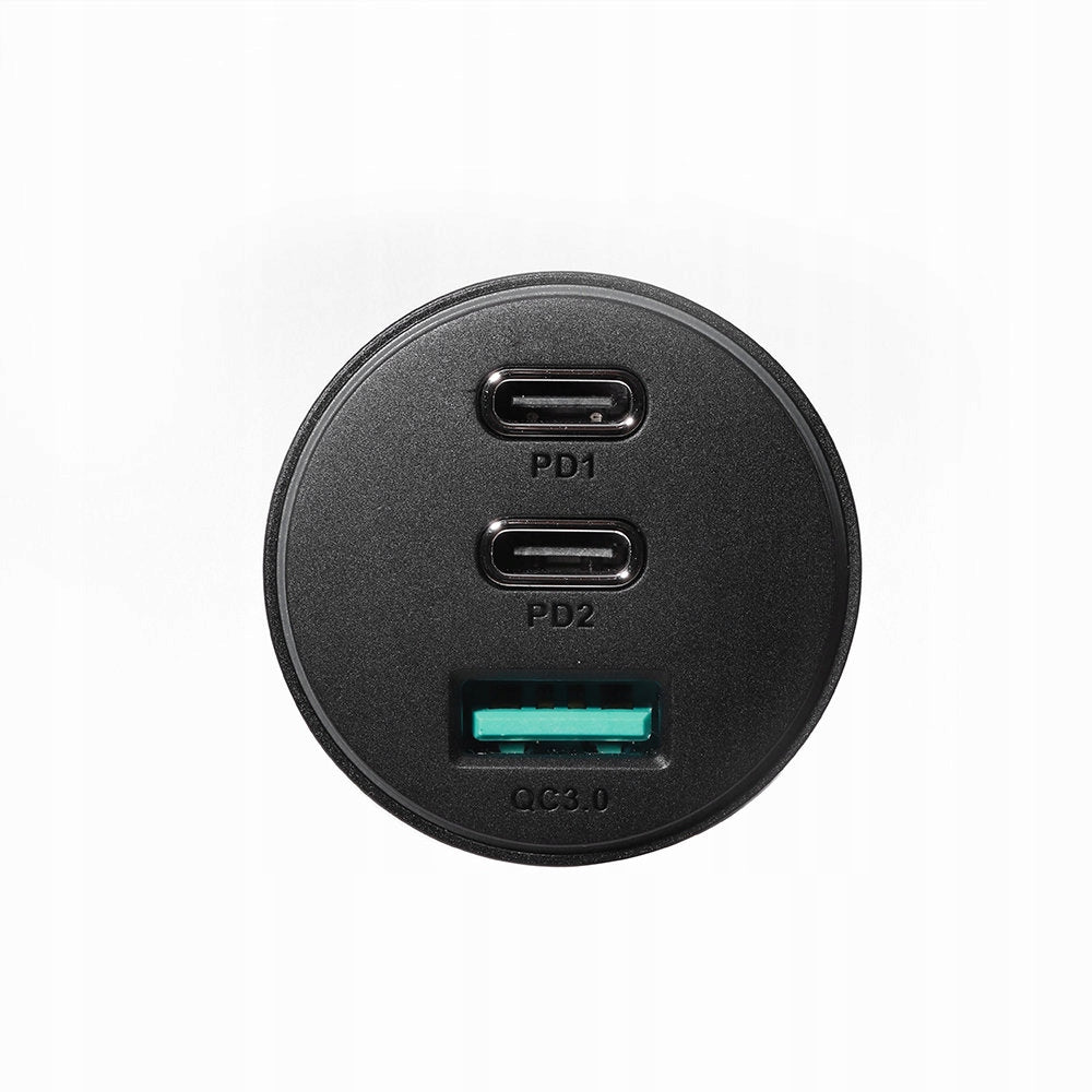 70W 2x USB-C USB-A PD QC Backlit Fast Car Charger, Joyroom Manufacturer code JR-CL26