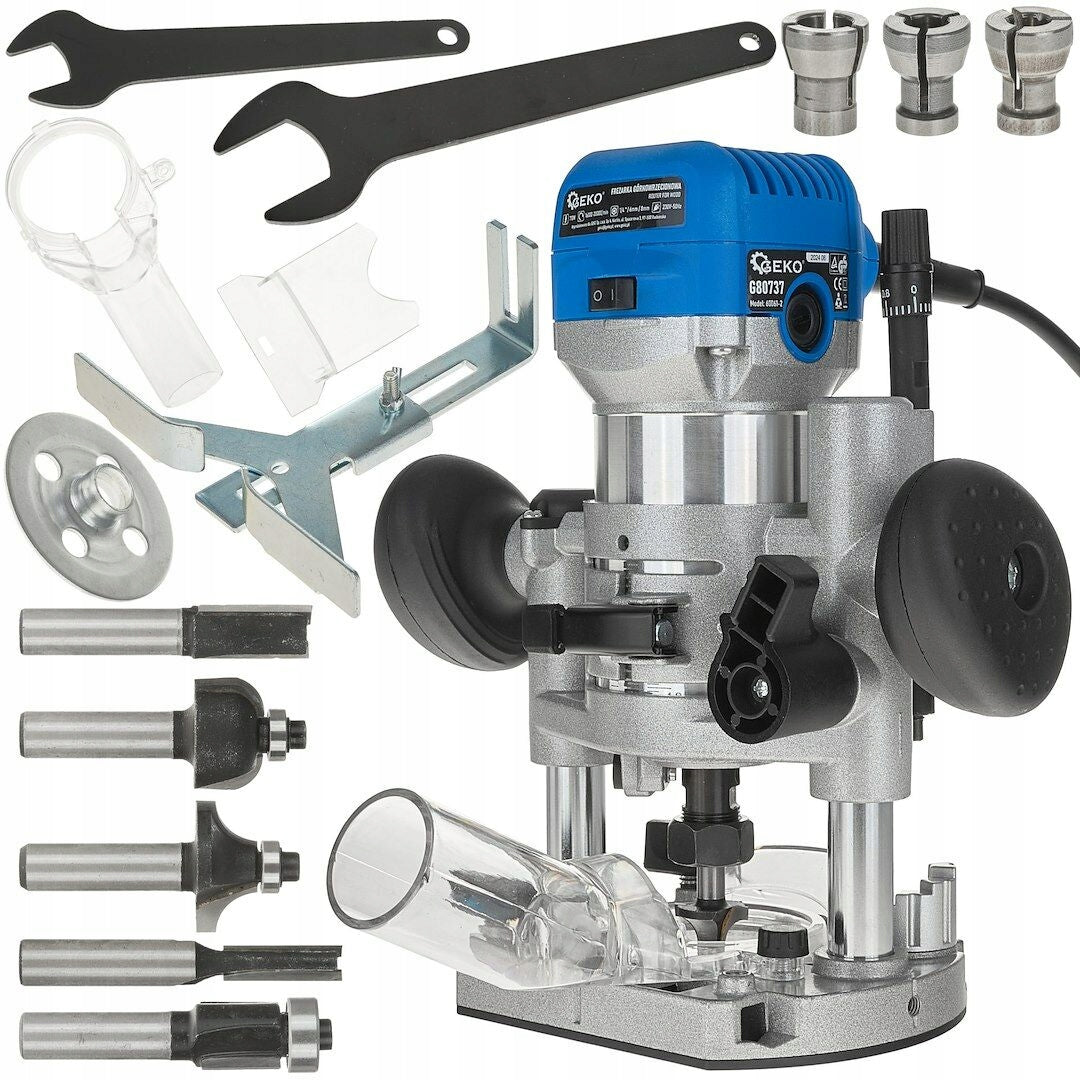 710W Spindle Milling Machine with Adjustable Rotation and Base