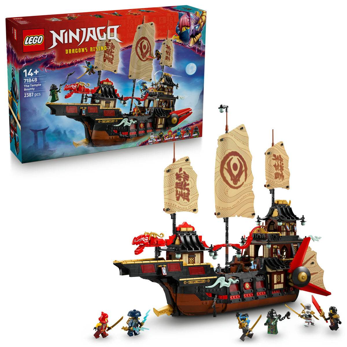 71848 LEGO NINJAGO PEARL OF THE TEMPLE Packaging status original