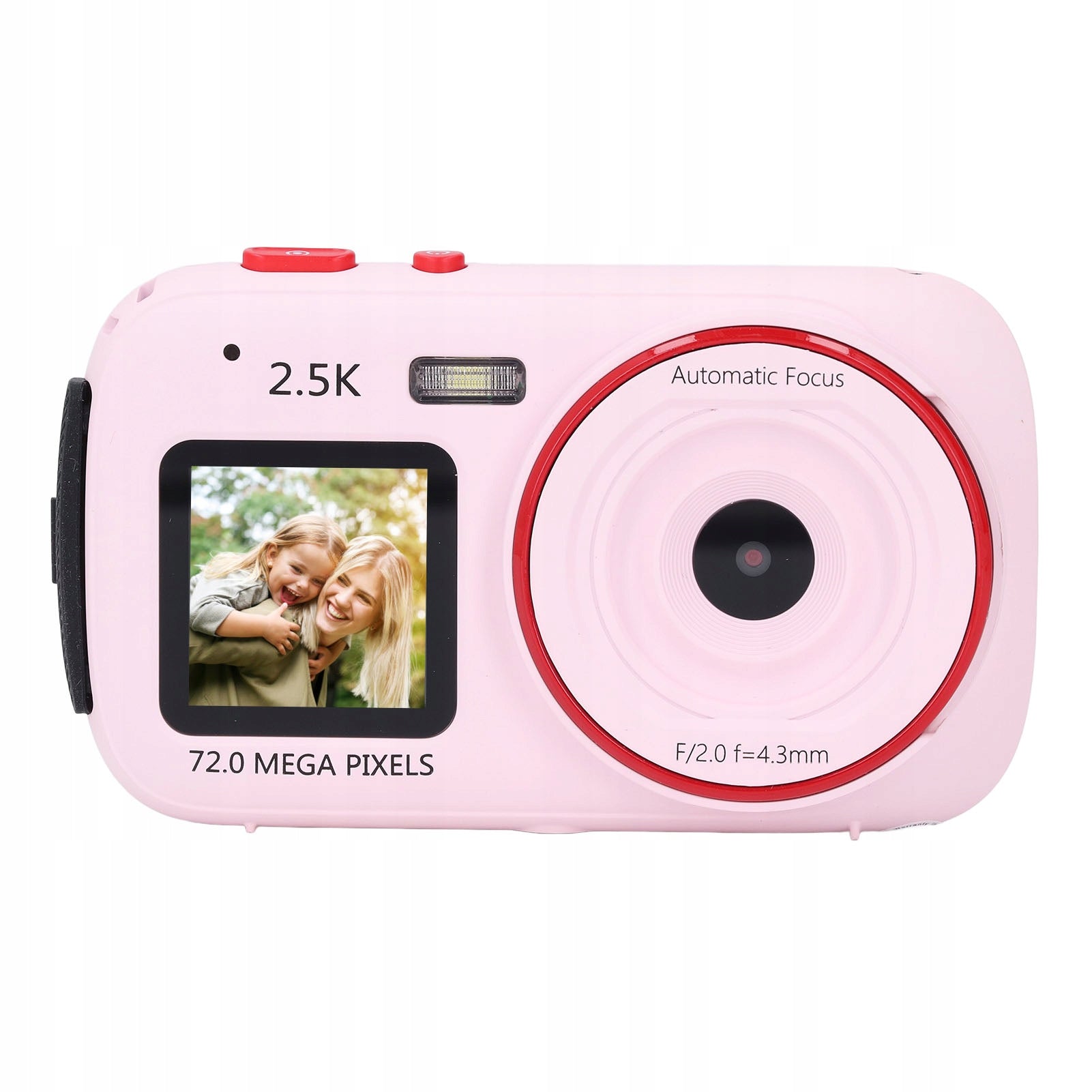 72MP 2,5K Digital Camera Dual Screen 16x Digital Zoom Autofocus KP Model 9618WHEE