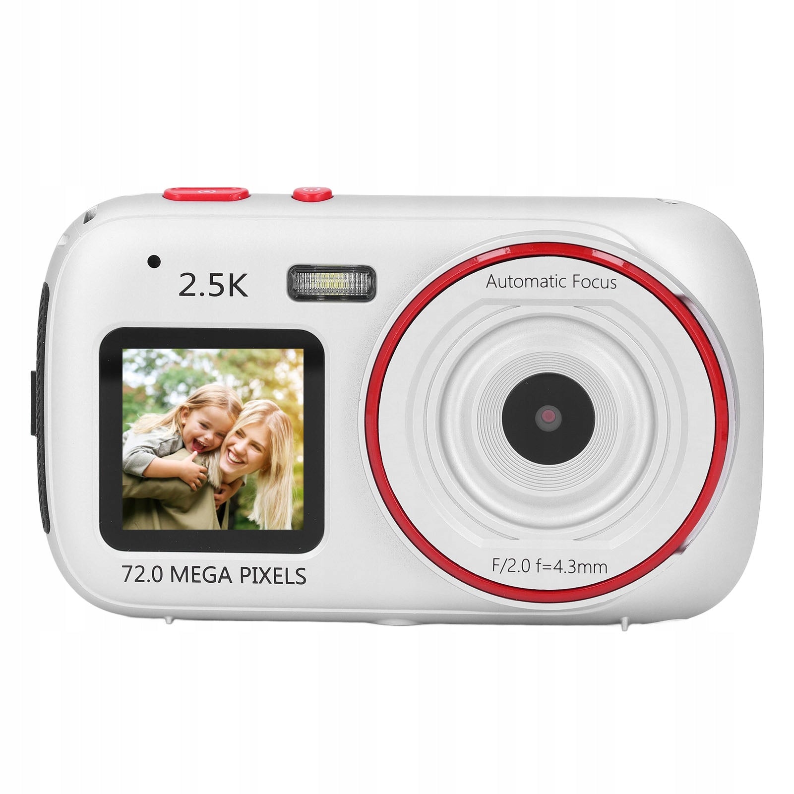 72MP 2,5K Digital Camera Dual Screen 16x Digital Zoom Autofocus LO Brand no brand