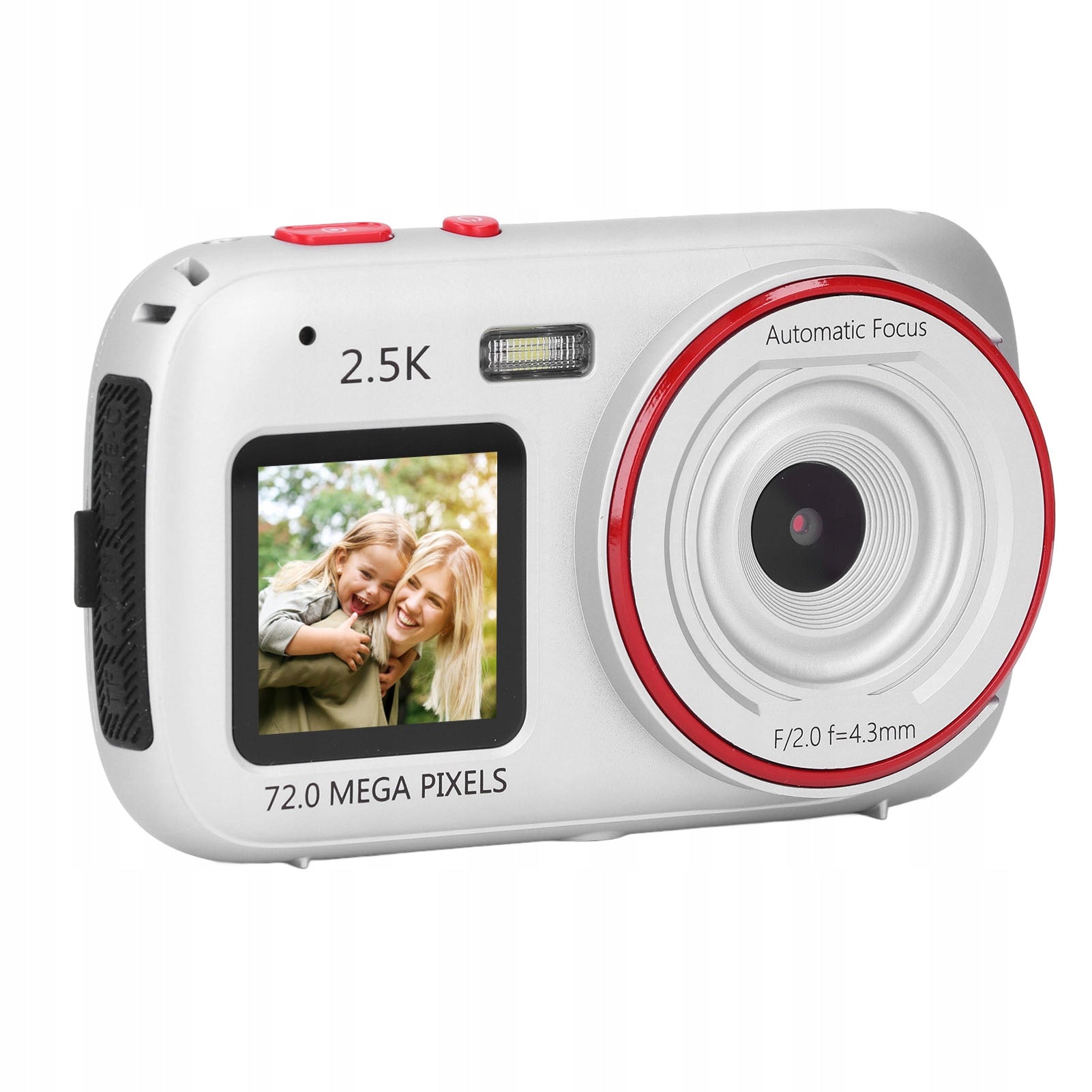 72MP 2,5K Digital Camera Dual Screen 16x Digital Zoom Autofocus LO Model 0410FDVU